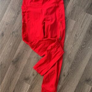 Fabletics Red Leggings